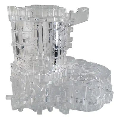 OEM Polish Lens Clear PMMA Acrylic Plastic Part Rapid Prototype CNC Machining Service